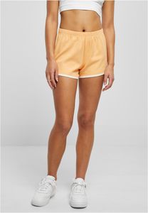 TB4372 - Ladies Organic Interlock Retro Hotpants paleorange/whitesand 4XL