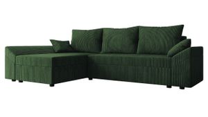 Mirjan24 Ecksofa Dante L Cord, Eckcouch, Couch mit Bettkasten und Schlaffunktion, L-Form, Wohnzimmer (Farbe: Poso 14)