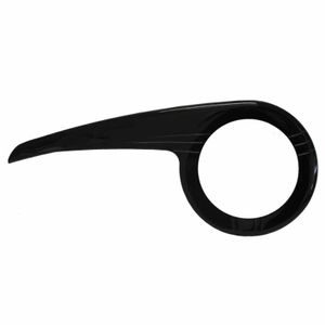 Kettenschutz Hebie 1-flügelig 42 Zähne,schwarz,210mm,f Kettenschaltung