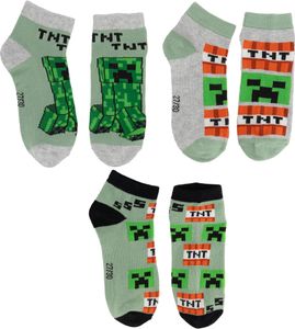 Minecraft Creeper und TNT Socken, Größe 35/38