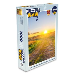 MuchoWow MuchoWow® Puzzle 1000 ks Slunce - Příroda - Krajina