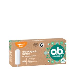 Organic Super tampons - Variant: 16 ks