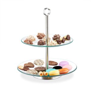 relaxdays Etagere 2 poschodia