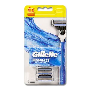 Gillette Mach3 Start Rasierklingen, 4er Pack