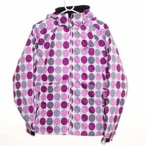 stuf Damen Skijacke Pointvalley Weiß/Rosa/Grau (Größe: 36)-