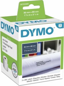 Veľké adresné štítky Dymo LabelWriter, 2 rolky à 260 štítkov