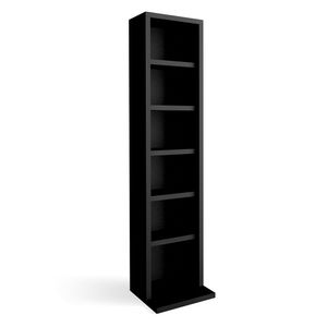 Vicco CD shelf , 21 x 91.8 cm, Black