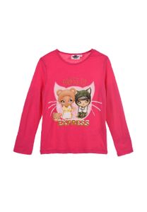 Na! Na! Na! Surprise Kinder Mädchen Langarm T-Shirt Longsleeve Langarmshirt, Farbe:Pink, Größe Kids:128