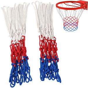 2 Stück Profi Basketballnetz, Basketball Ersatz Netz, Für Standard Größe BasketballKorb, Dauerhaft und Alle Wetter Ballnetz, Basketballnetze