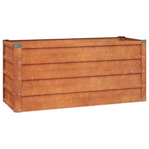 vidaXL Vyvýšené lôžko Rostig 100x40x45 cm cortenová oceľ