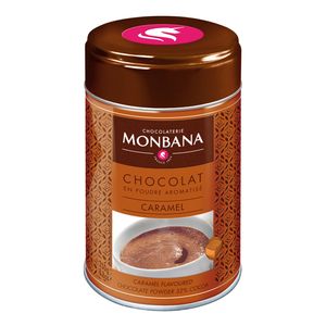 Monbana Flavoured Chocolate Powder Caramel, 250g