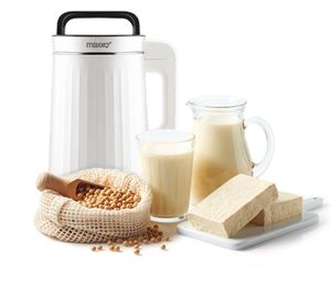 Maxxo Sojadrinkbereiter Standmixer Smoothie Maker, Marmelade, Brei, Gemüse, BPA Free Edelstahl Behälter, 10 Programme, bis 1,3 L Maxxo Sojadrinkbereiter Standmixer Smoothie Maker, Marmelade, Brei, Gemüse, BPA Free Edelstahl Behälter, 10 Programme, bis 1,3 L