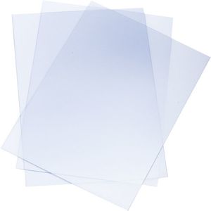 RENZ 20200094 100er Deckblätter für Bindemappen transparent