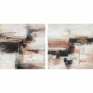 Bild DKD Home Decor abstrakt (90 x 2.4 x 90 cm) (2 pcs)