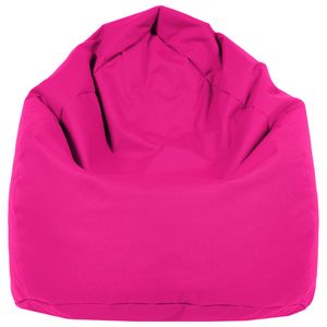 B58-Berlin Sitzsack XXXL Bag Sitzkissen Bodenkissen Kissen Sack In-und Outdoor 12 Farben (Pink)