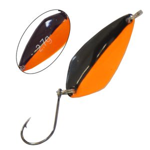 Paladin Trout Spoon 2,9cm 2,7g - Blinker für Forellen, Farbe:orange-schwarz/orange-schwarz