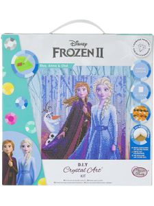 Craft Buddy CAK-DNY700M - Crystal Art Disney Frozen II Anna, Elsa, Olaf 30 x 30cm