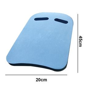 Sicherheits-Schwimmbrett –Schwimmhilfe Kickboard mit integriertem Lochgriff,Blue