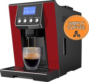 Acopino Kaffeevollautomat,Espressomaschine ,simply coffee Latina RED