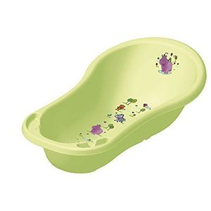 Baby Badewanne XXL 100 cm mit Stöpsel Hippo grün Babywanne Wanne