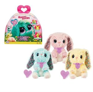 Moose Toys 30315 - Little Live Pets Scruff-a-Luvs Blossom Bunnys in gelb, rosa oder blau, Einzelpackung
