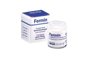 Fermin Provisorische Verschlusspaste 🦷 🆘 Notfallset DIY Zahnzement 40g Glas