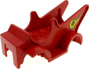 1x Lego Duplo Auto Anhänger Aufsatz rot Feuerwehr Schlauch 2635 dupcarbody01