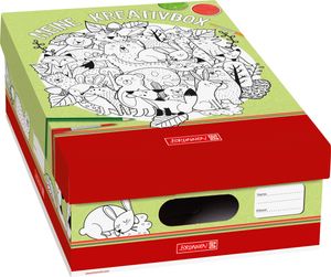 BRUNNEN Bastelbox flach 103070602