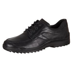 Waldläufer Herren Halbschuhe schwarz, Leder, 2125156/9.5