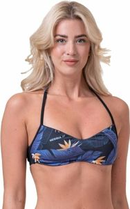 Nebbia Earth Powered Bikini Top Ocean Blue S Bademode für Damen