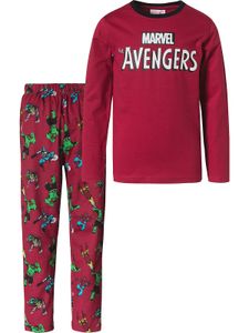 myToys COLLECTION Marvel Avengers Schlafanzug für Jungen Schlafanzüge 100% Baumwolle