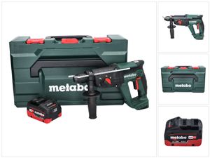 Metabo KH 18 LTX 24 Akku Kombihammer 18 V 2,1 J SDS plus + 1x Akku 5,5 Ah + metaBOX - ohne Ladegerät Metabo KH 18 LTX 24 Akku Kombihammer 18 V 2,1 J SDS plus + 1x Akku 5,5 Ah + metaBOX - ohne Ladegerät