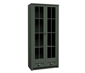 AX LIVING Vitrine Glas „Palmano W2S“ – 90 cm breit, Stilvoll Grün AX LIVING Vitrine Glas „Palmano W2S“ – 90 cm breit, Stilvoll Grün