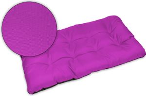 Hundebett Hundekissen Hundematratze Tierbett für Kleine, Mittlere und Grosse Hunde - Wasserdicht, Waschbar - Größe XXL - Fuchsie