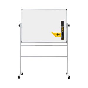 Bi-Office mobiles Whiteboard MAYA 120,0 x 90,0 cm weiß lackierter Stahl