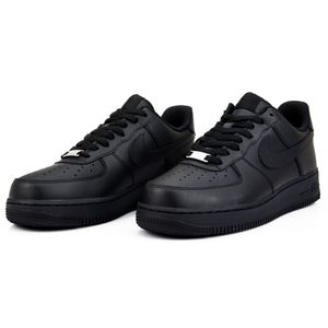 Nike Schuhe Air Force 1 07, CW2288001,Schwarz, Schuhgröße:44,5
