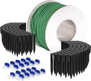 ONVAYA® Mähroboter Reparaturset 3: Kabel (200m) + Erdnägel (200 Stk) + Verbinder (20 Stk)
