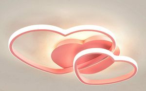 Stmívatelné stropní světlo Love Heart LED Moderní stropní světlo s dálkovým ovládáním pro ložnici Kuchyně Studie