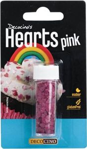Streudekor Hearts, pink