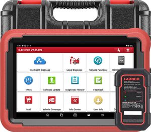 LAUNCH X431 PROS V5.0 kfz Diagnosegerät, mit 38+ Sonderfunktionen, bidirektionale Steuerung, ECU Codierung