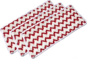 3 Stück Dampfreinigung Mop Stoffpolster Ersatz Mop Zubehörfür Vileda Steam XXL Spray Mop