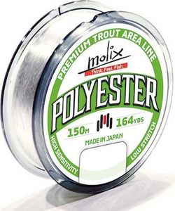 Molix Trout Area Polyester Monofile Schnüre 150 M Durchsichtig 0.098 mm Durchsichtig 0.098 mm