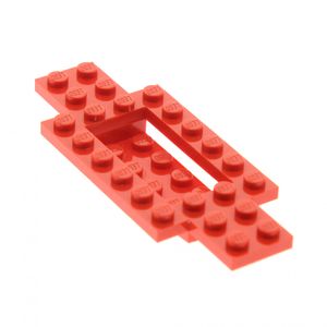 1x Lego Fahrgestell rot 4x10x2/3 LKW Unterbau Platte Chassis 30029