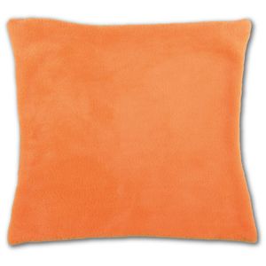 Kissenhülle Kuschel in der Größe ca. 60x60 cm, Farbe: orange