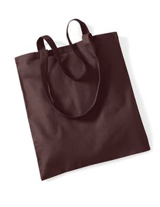 Westford Mill - Bag for Life - Long Handles - Chocolate - 38 x 42 cm