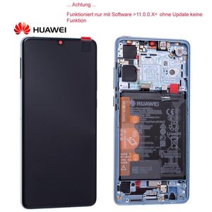 Originálny Huawei P30 OLED LCD displej + dotyková obrazovka Bildschirm mit Akku Breathing Crystal 02352NLP / 02354HMF