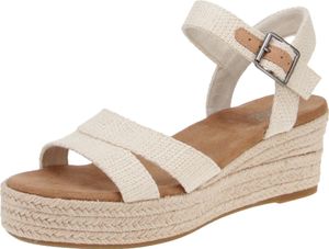 TOMS Damenschuhe Sandalen - AUDREY 10020758 - natural, Größe:42 EU