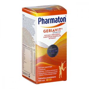 GERIAVIT PHARMATON 100 tabletten Vitamine Mineralien Ginseng Immunität