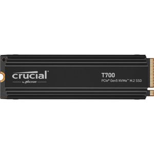 Crucial T700 with heatsink   4TB PCIe Gen5 NVMe M.2 SSD