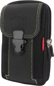 Taktische Gürteltasche, Gürteltasche Telefonholster, Gürtel Handytasche, Smartphone Holster Tactical für Handy, Nylon Gürteltasche Schwarz Taktische Gürteltasche, Gürteltasche Telefonholster, Gürtel Handytasche, Smartphone Holster Tactical für Handy, Nylon Gürteltasche Schwarz